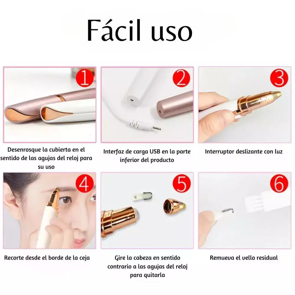 DEPILADORA PERFILADORA DE VELLOS USB