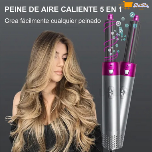 Cepillo Secador 5 En 1 Profesional