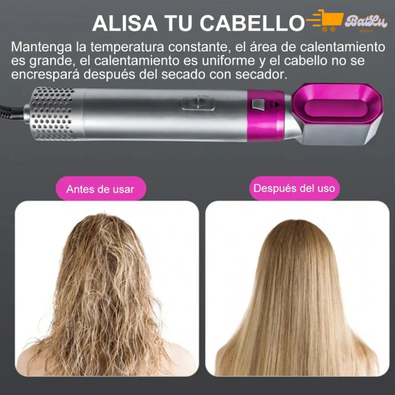 Cepillo Secador 5 En 1 Profesional