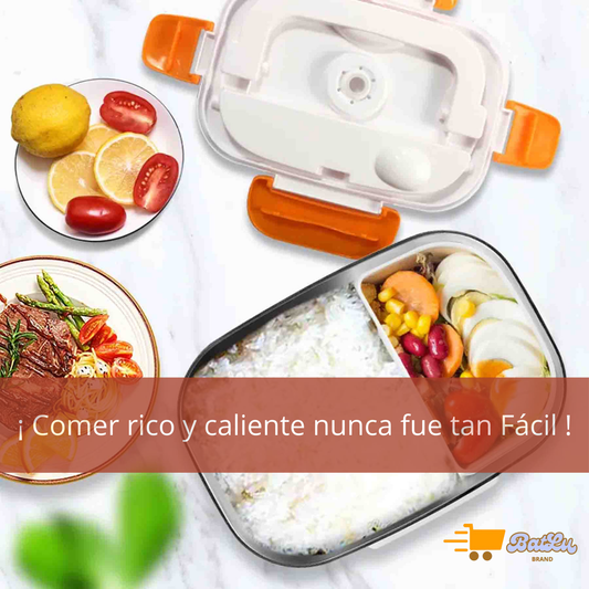 ThermoBox™ Pro 220V – Lonchera Eléctrica Portátil para Comidas